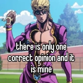 😒 emoji Jjba vol.1 @AnimeOcean_GiFs Telegram sticker 16 of 44