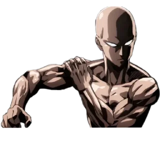 💪 emoji OnePunchMan @stikerkyo Telegram sticker 19 of 79