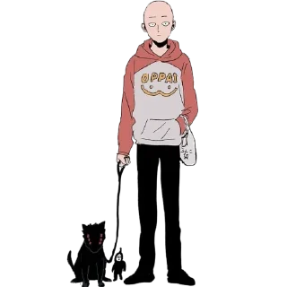 😐 emoji OnePunchMan @stikerkyo Telegram sticker 3 of 79