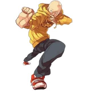 🥋 emoji OnePunchMan @stikerkyo Telegram sticker 11 of 79