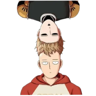 😕 emoji OnePunchMan @stikerkyo Telegram sticker 22 of 79