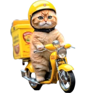 🛵 emoji Neko @stikerkyo Telegram sticker 10 of 106