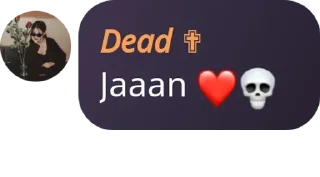 ❤️ emoji Dead Telegram sticker 2 of 64