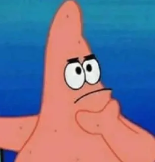 🤔 emoji Patrick Telegram sticker 4 of 115