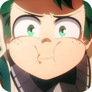 😠 emoji anime (@CalsiBot) Telegram sticker 5 of 38