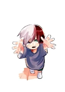 Sticker from Todoroki