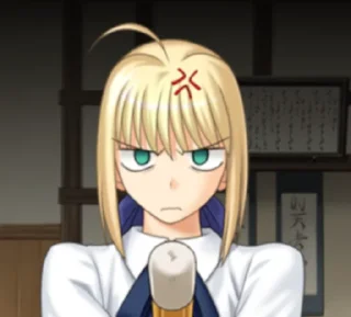 Sticker from Saber