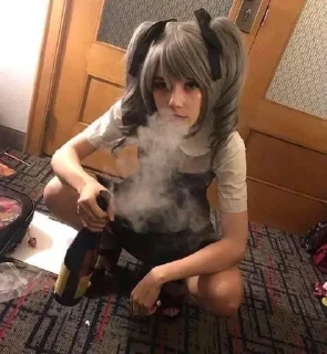 🚬 emoji Evie dumdum pack - @Queen_of_Degeneracy Telegram sticker 15 of 58