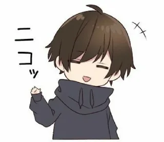😆 emoji My anime Telegram sticker 3 of 47