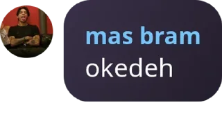 Sticker from Bram