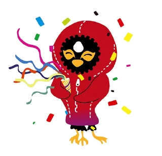 🥳 emoji Obey Me! Telegram sticker 5 of 39