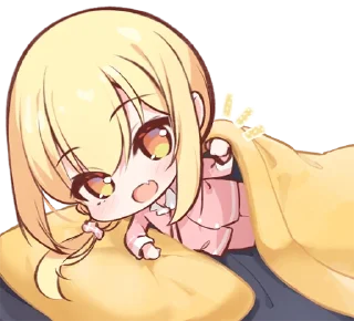 🛏 emoji 莉沫包！ Telegram sticker 7 of 29
