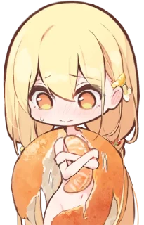 🍊 emoji 莉沫包！ Telegram sticker 13 of 29