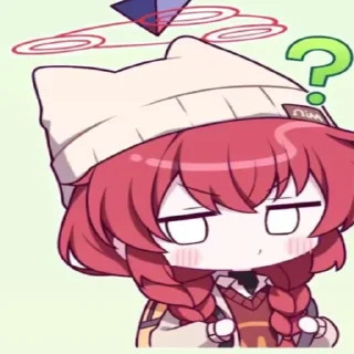 😓 emoji 小塗真纪 Telegram sticker 12 of 31