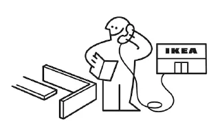 Sticker from The IKEA Guy