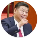 👆 emoji Emperor Xi Telegram sticker 15 of 34