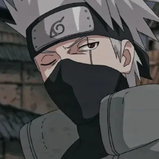 Sticker from Kakashi Hatake • @xfuyuu