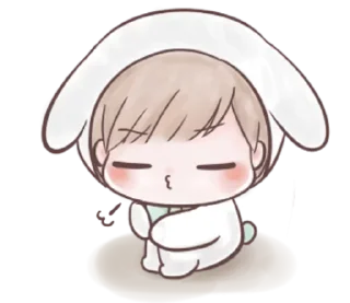 Sticker from fwuffy marshbun with @sugarcunt