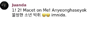 Sticker from txt dr haneul
