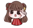 😠 emoji Baby Boo : Mumu [ Eng Ver. ] @bistic Telegram sticker 14 of 40