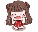 😭 emoji Baby Boo : Mumu [ Eng Ver. ] @bistic Telegram sticker 15 of 40