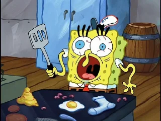 Sticker from @Funny_Gang_Posts SpongeBobby