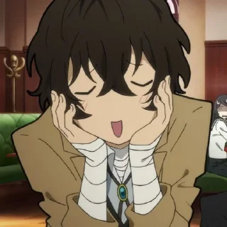 ❤️ emoji DAZAI - SAN BY @realstrawhat Telegram sticker 10 of 47