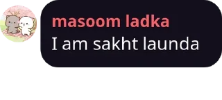 👱‍♂ emoji Masoom ladka is not masoom Telegram sticker 13 of 33