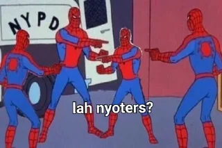 🕷 emoji nyot nyot blh @BIODANEN Telegram sticker 8 of 32