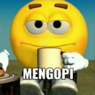 🟡 emoji ᘡ · mengmeme 𖥦 @pparcdise 𑁍 ࣪˖◗ Telegram sticker 22 of 37