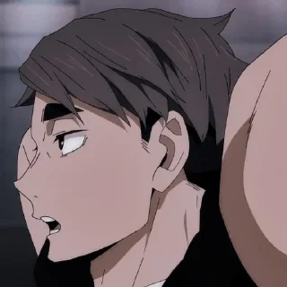 🏐 emoji osamu miya @stikeranimeniebg Telegram sticker 24 of 30