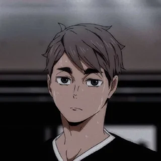 🏐 emoji osamu miya @stikeranimeniebg Telegram sticker 13 of 30