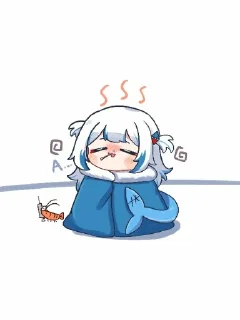 😨 emoji Gura和宝宝的奇奇怪怪 Telegram sticker 18 of 120