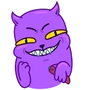 🔪 emoji Colored Cats - @istkr Telegram sticker 17 of 30