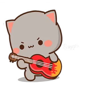 🎸 emoji Anime Telegram sticker 9 of 23