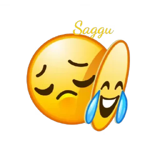 😂 emoji Anime Telegram sticker 17 of 23