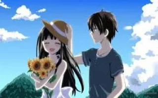 😊 emoji 24 Couples anime @cute_couples_love Telegram sticker 23 of 29