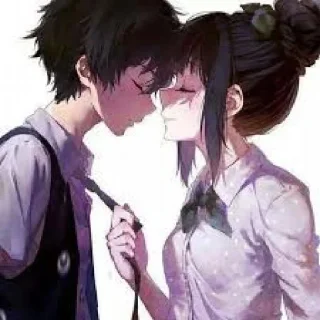 Sticker from 24 Couples anime @cute_couples_love