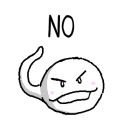 ❌ emoji Tadpole (albino) @tikelku Telegram sticker 9 of 41