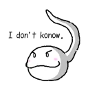 😑 emoji Tadpole (albino) @tikelku Telegram sticker 19 of 41
