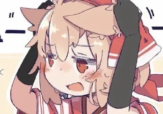 😖 emoji 野人野，人野人 Telegram sticker 22 of 30