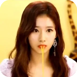 💇 emoji 💥SANA Reactions💥 ➡️@SANAI5LIF3 Telegram sticker 14 of 65