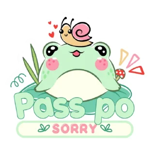 Sticker from @im_miyoru free froggy