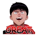 Sticker from Akira