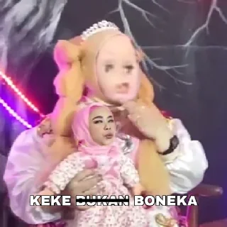 🧸 emoji KEKE BUKAN BONEKA Telegram sticker 22 of 22