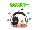 😭 emoji Momo Cow 3 Telegram sticker 15 of 19