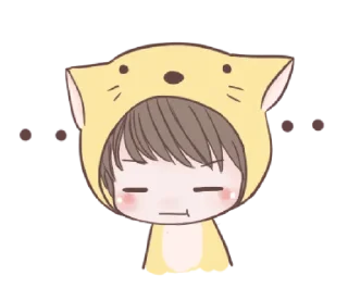 👶 emoji ⋆ I’m Yours Eng Ver ࿈ @petiteyeux ♡% Telegram sticker 15 of 40