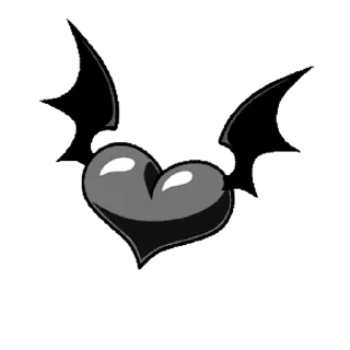 Sticker from lady vampire