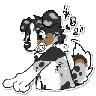 😡 emoji Eilian Parker Telegram sticker 23 of 49