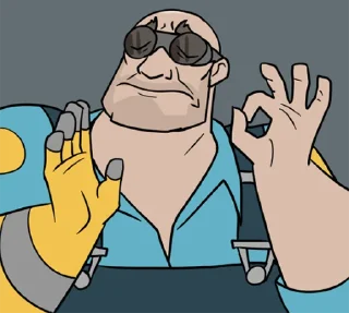 👌 emoji Team Fortress Telegram sticker 18 of 61